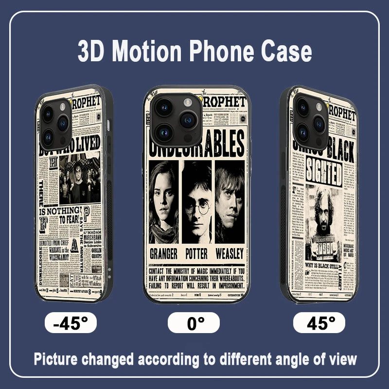 Harry Potter moving phone case